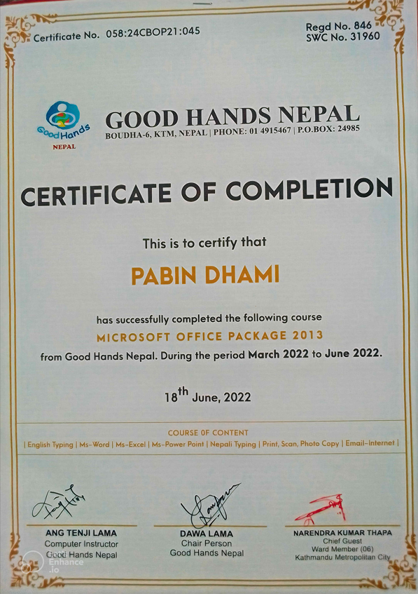 Ms office Package